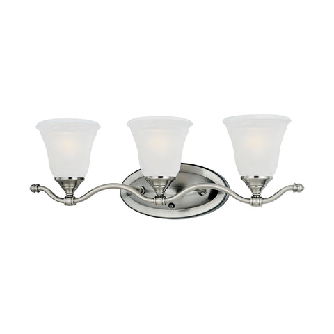 HARMONY wall lamp Satin Pewter 3x100W
