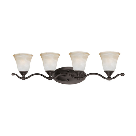 HARMONY wall lamp Aged Bronze 4x100W 120