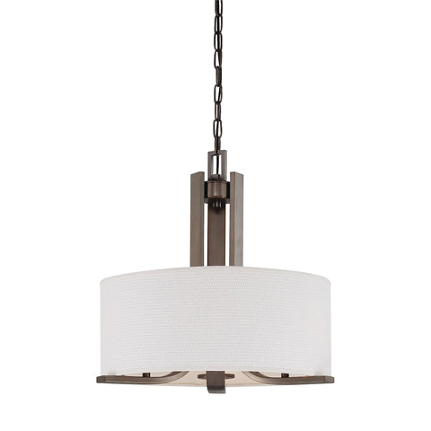 PENDENZA chandelier Oiled Bronze 3x60W
