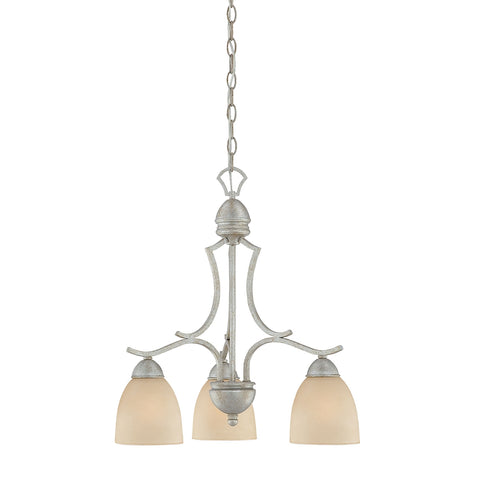 TRITON chandelier Moonlight Silver 3x100
