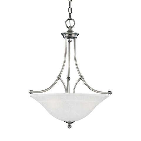 HARMONY pendant Satin Pewter 3x100W 120