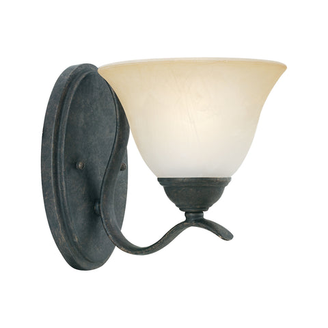 PRESTIGE wall lamp Sable Bronze 1x100W
