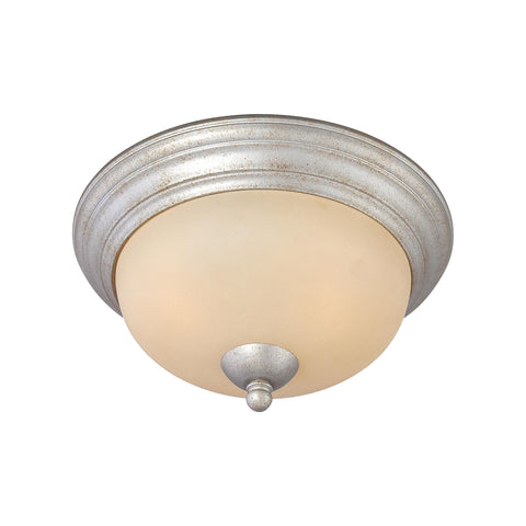 TRITON ceiling lamp Moonlight Silver 2x