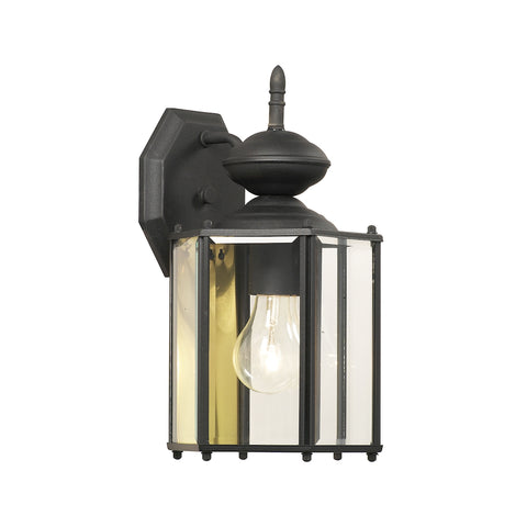 BRENTWOOD wall lantern Black 1x100W 120