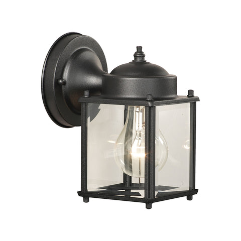 PARK AVENUE wall lantern Black 1x60W 120
