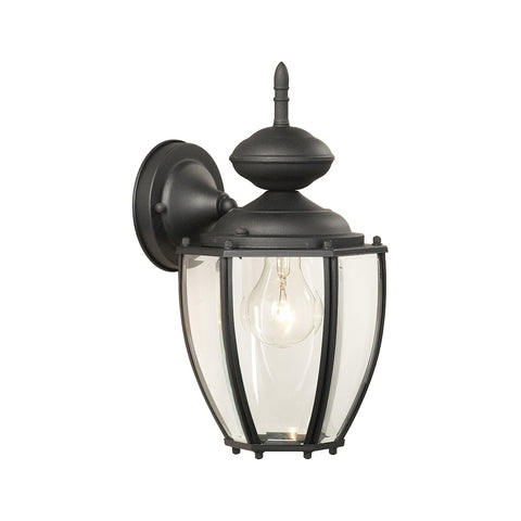 PARK AVENUE wall lantern Black 1x100W