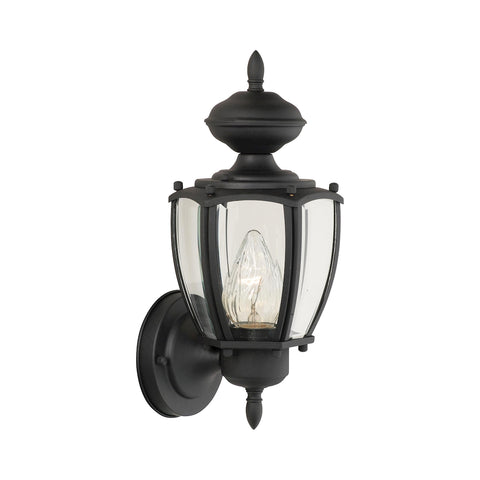 PARK AVENUE wall lantern Black 1x100W