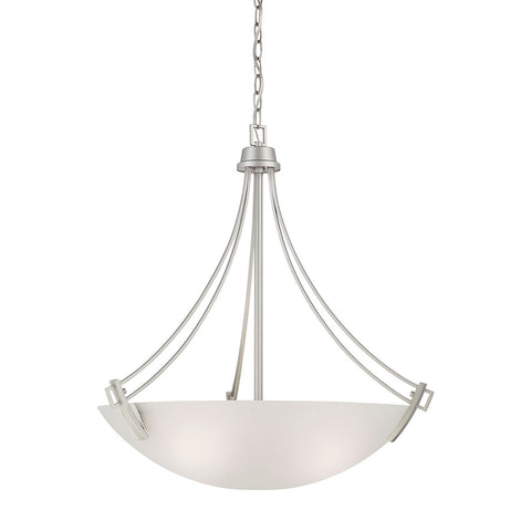 WRIGHT pendant Matte Nickel 4x100W 120V