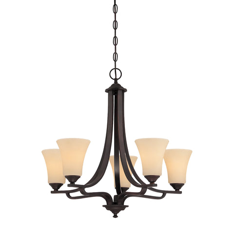TREME chandelier Espresso 5x100W 120V