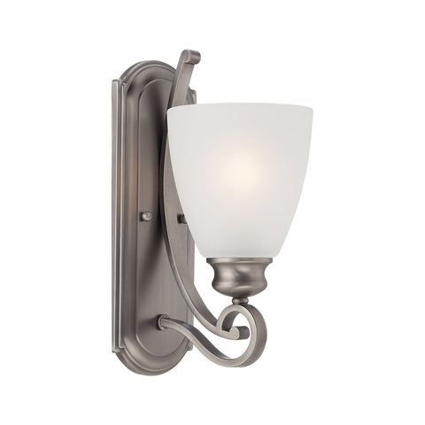 Haven wall lamp Satin Pewter 1x100W 120