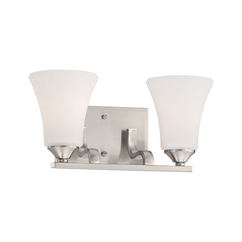 TREME wall lamp Brushed Nickel 2x100W