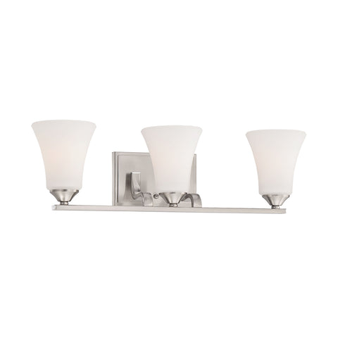Treme wall lamp Brushed Nickel 3x100W