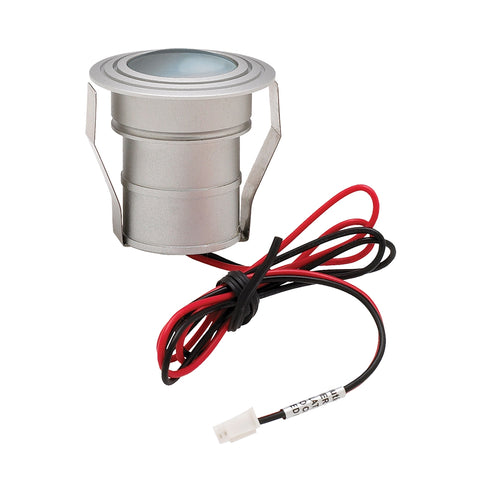 Batwing Static Mini Led Rec Dwnlt, 38 Degree Beam. Clear Lens/Anodized Alum.