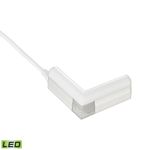 ZeeStick 2 Watt L-Shaped Accessory In Aluminum - Left Handed